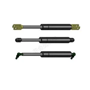 Qual è il livello di rumorosità delle molle a gas dei treni durante il funzionamento?